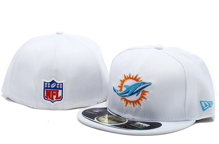 Buy New Era Miami Dolphins NFL Official On Field 59FIFTY Caps 00158 ...