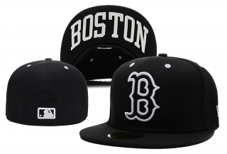 Boston Red Sox MLB 59FIFTY Fitted Hats Flat Brim 10630