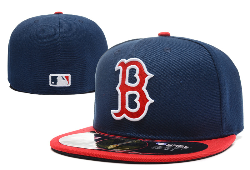 red sox flat brim hats