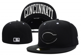 Cincinnati Reds MLB 59FIFTY Fitted Hats Flat Brim 10664