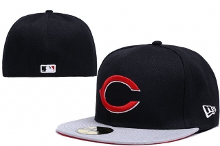 Cincinnati Reds MLB 59FIFTY Fitted Hats Flat Brim 10670