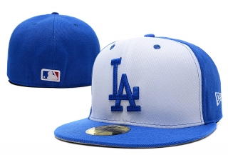 Los Angeles Dodgers MLB 59FIFTY Fitted Hats Flat Brim 10705