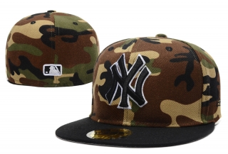 New York Yankees MLB 59FIFTY Fitted Hats Flat Brim 10734