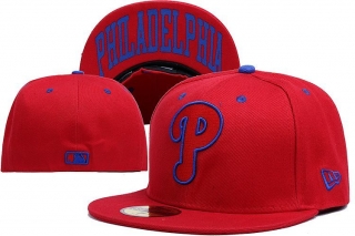 Philadelphia Phillies MLB 59FIFTY Fitted Hats Flat Brim 10799