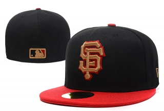 San Francisco Giants MLB 59FIFTY Fitted Hats Flat Brim 10834