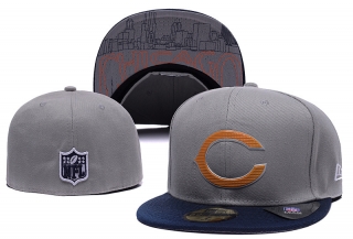 Chicago Bears NFL 59FIFTY Fitted Hats Flat Brim 10887