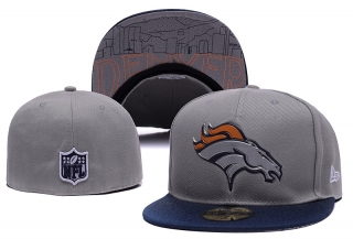 Denver Broncos NFL 59FIFTY Fitted Hats Flat Brim 10900