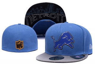 Detroit Lions NFL 59FIFTY Fitted Hats Flat Brim 10902