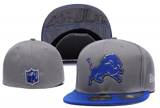 Detroit Lions NFL 59FIFTY Fitted Hats Flat Brim 10903