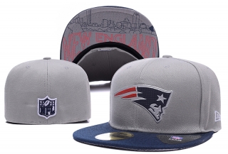 New England Patriots NFL 59FIFTY Fitted Hats Flat Brim 10920