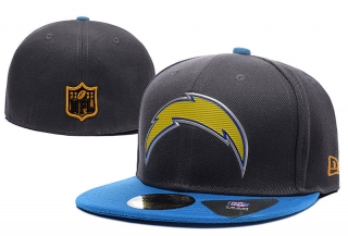 San Diego Chargers NFL 59FIFTY Fitted Hats Flat Brim 10942