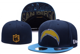 San Diego Chargers NFL 59FIFTY Fitted Hats Flat Brim 10943