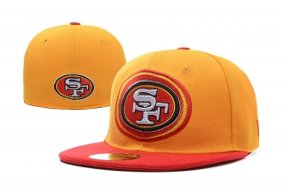 San Francisco 49ers NFL 59FIFTY Fitted Hats Flat Brim 10950