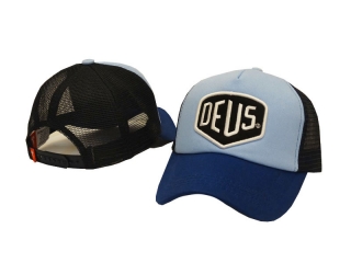 DEUS Curved Snapback Hats 32946