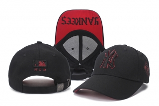 MLB New York Yankees Curved Snapback Hats 50093