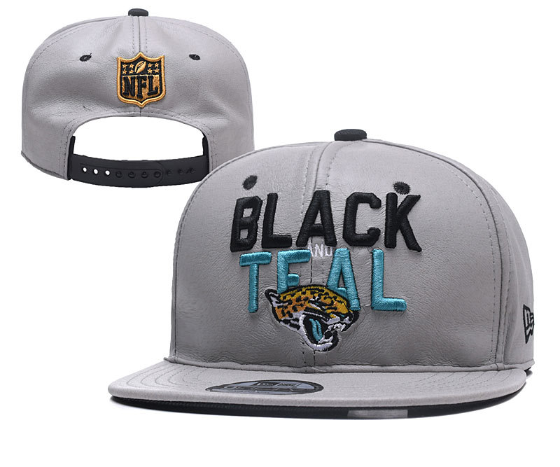 Buy NFL Jacksonville Jaguars 2018 Draft Leather Snapback Hats 51695 ...