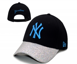 MLB New York Yankees Curved Snapback Hats 57286