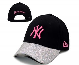 MLB New York Yankees Curved Snapback Hats 57287