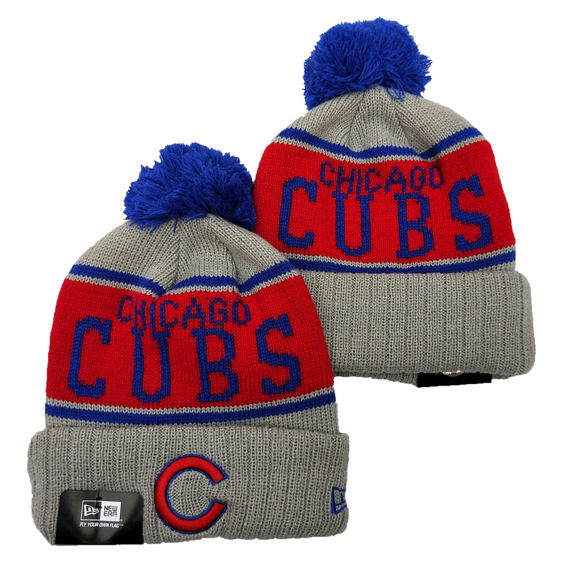 Buy MLB Chicago Cubs Knit Beanie Cap 60285 Online HatsKicks.cn