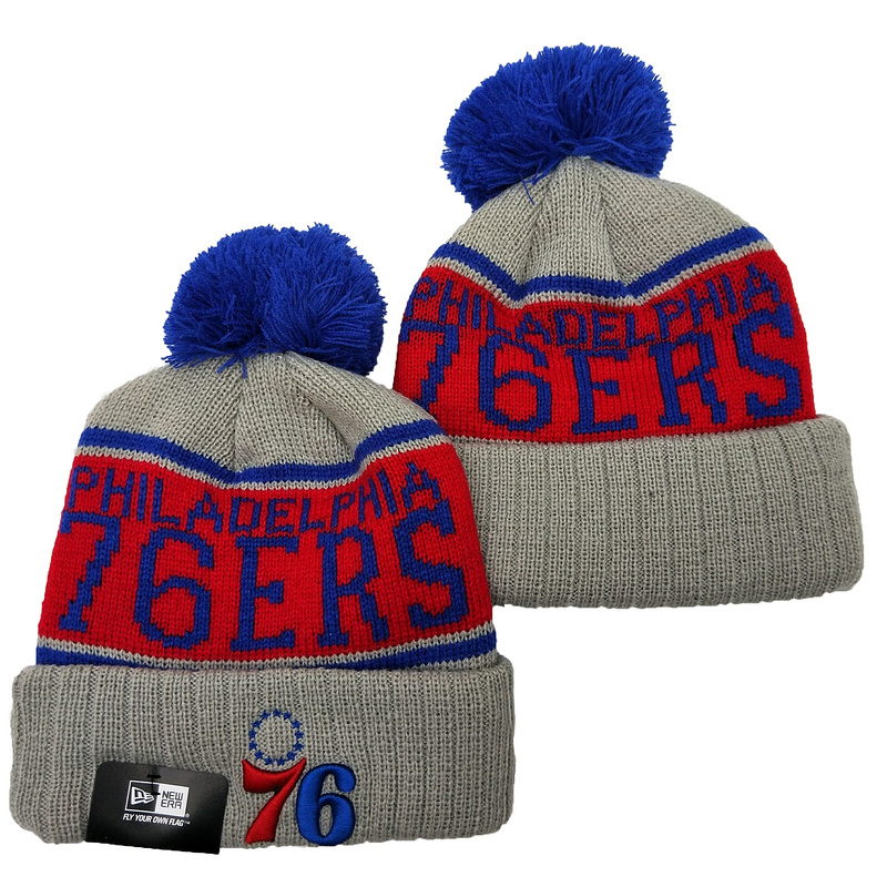 philadelphia 76ers knit hat