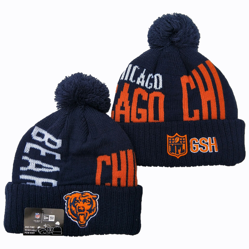 chicago bears knit cap