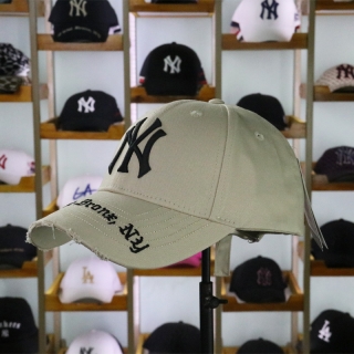 MLB New York Yankees Curved Brim Snapback Cap 60760