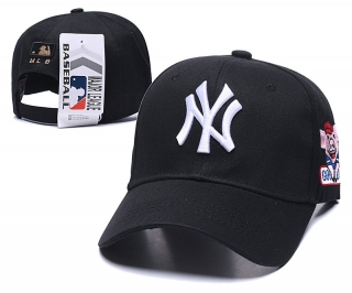 MLB New York Yankees Curved Brim Snapback Cap 60765