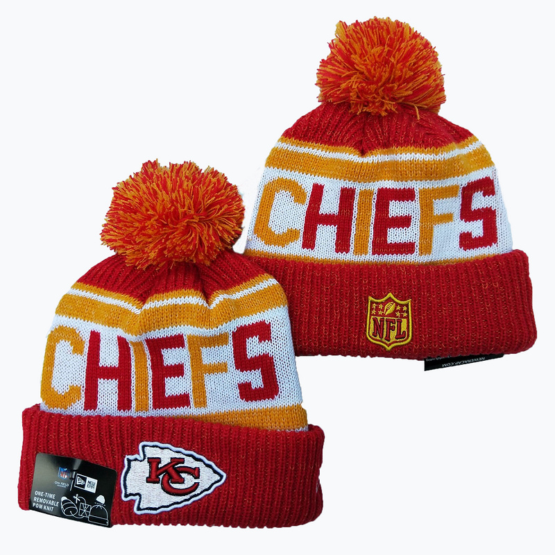 Buy NFL Kansas City Chiefs Knit Beanie Cap 61196 Online HatsKicks.cn