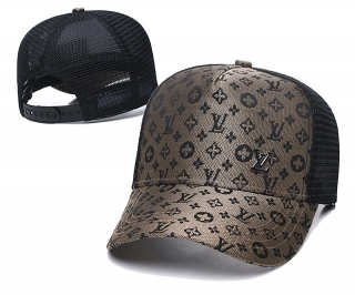 LV Curved Brim Mesh Snapback Hats 63636