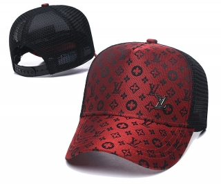 LV Curved Brim Mesh Snapback Hats 63637