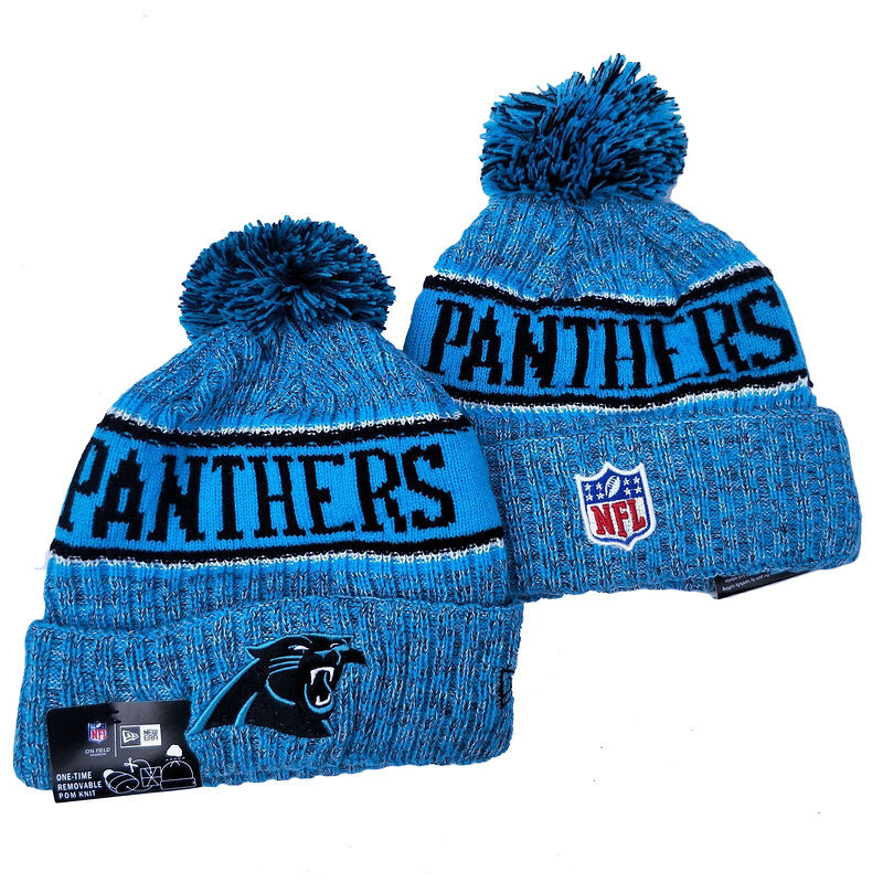 carolina panthers knit hat