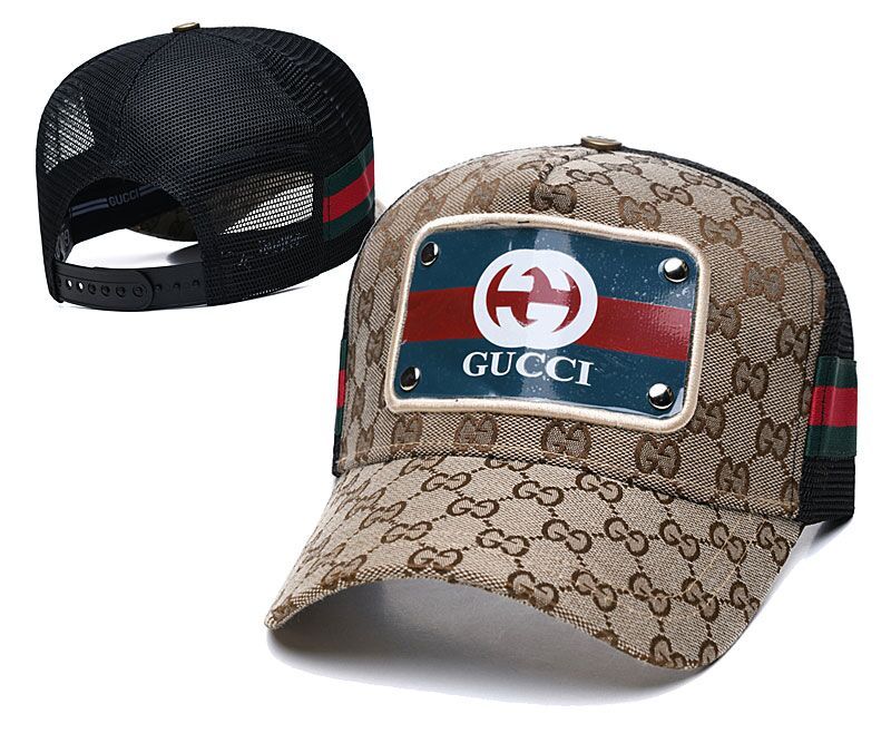 Buy Gucci Curved Brim Mesh Snapback Hats 72802 Online - Hats-Kicks.cn