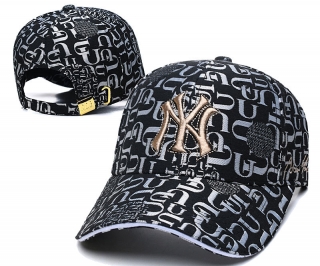 MLB New York Yankees Curved Brim Snapback Hats 73397