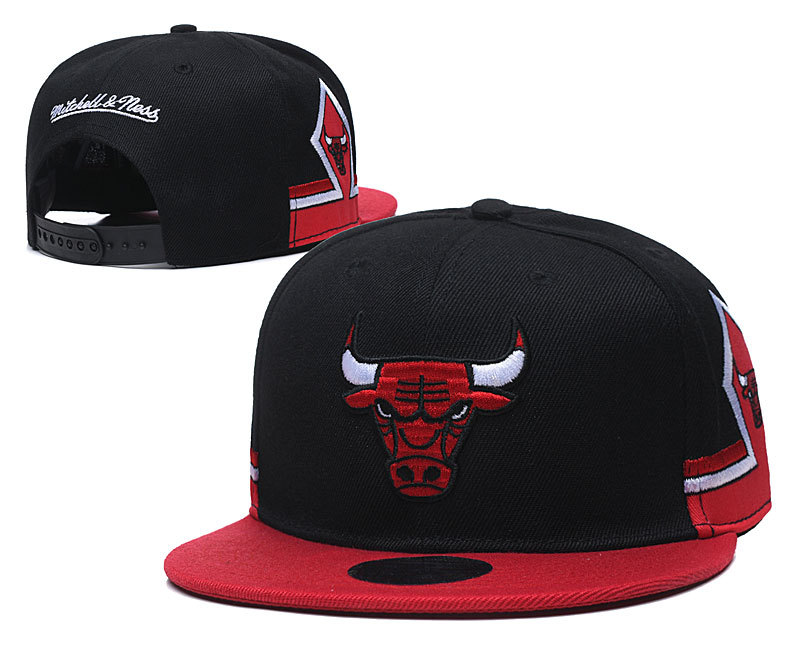 Buy Nba Chicago Bulls Mitchell And Ness Snapback Hats 74041 Online Hats