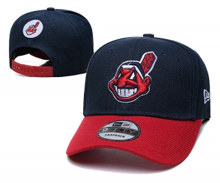 MLB Cleveland Indians Curved Brim Snapback Hats 74166