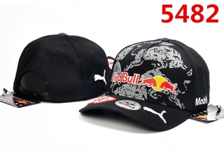 Red BuLL PUMA Curved Brim Snapback Hats 74349