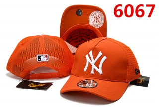 MLB New York Yankees Pure Cotton High Quality Curved Mesh Snapback Hats 96868