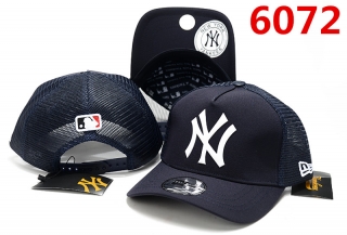 MLB New York Yankees Pure Cotton High Quality Curved Mesh Snapback Hats 96873