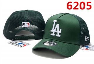 MLB Los Angeles Dodgers Curved Mesh Snapback Hats 99934