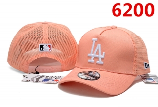 MLB Los Angeles Dodgers Curved Mesh Snapback Hats 99935