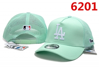 MLB Los Angeles Dodgers Curved Mesh Snapback Hats 99933