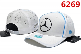 Mercedes-Bens AMG High Quality Pure Cotton Curved Snapback Hats 100190