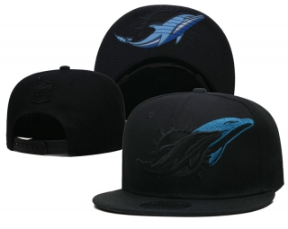 NFL Miami Dolphins Flat Snapback Hats 100382