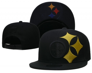 NFL Pittsburgh Steelers Flat Snapback Hats 100387