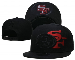 NFL San Francisco 49ers Flat Snapback Hats 100388