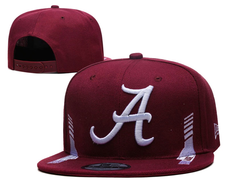 Buy NCAA Alabama Crimson Tide Flat Snapback Hats 100717 Online - Hats ...