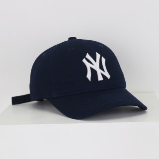 MLB New York Yankees Curved Snapback Hats 100908