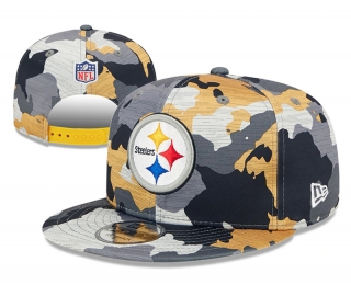 NFL Pittsburgh Steelers Camo Snapback Hats 101678