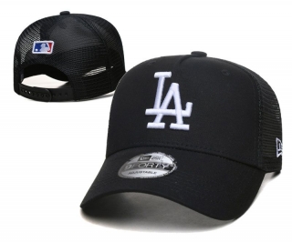 MLB Los Angeles Dodgers Curved Mesh Snapback Hats 103259