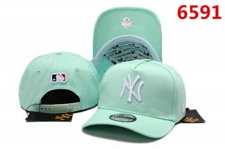 MLB New York Yankees Pure Cotton High Quality Curved Snapback Hats 104089